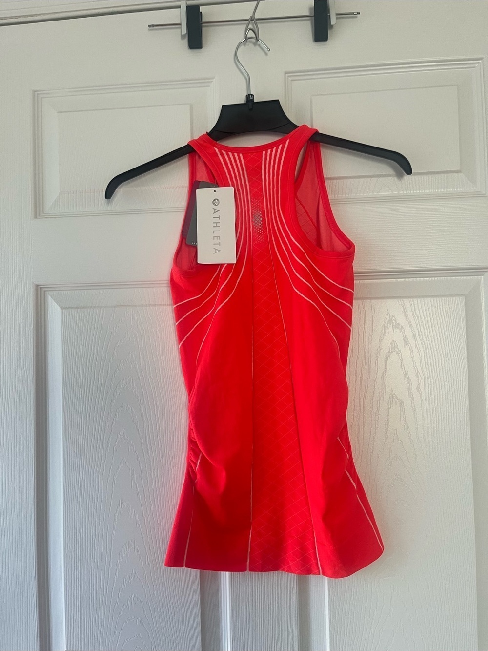 Women’s Bright orange Racerback Active Tank - Performance Fit - Picture 3 of 6